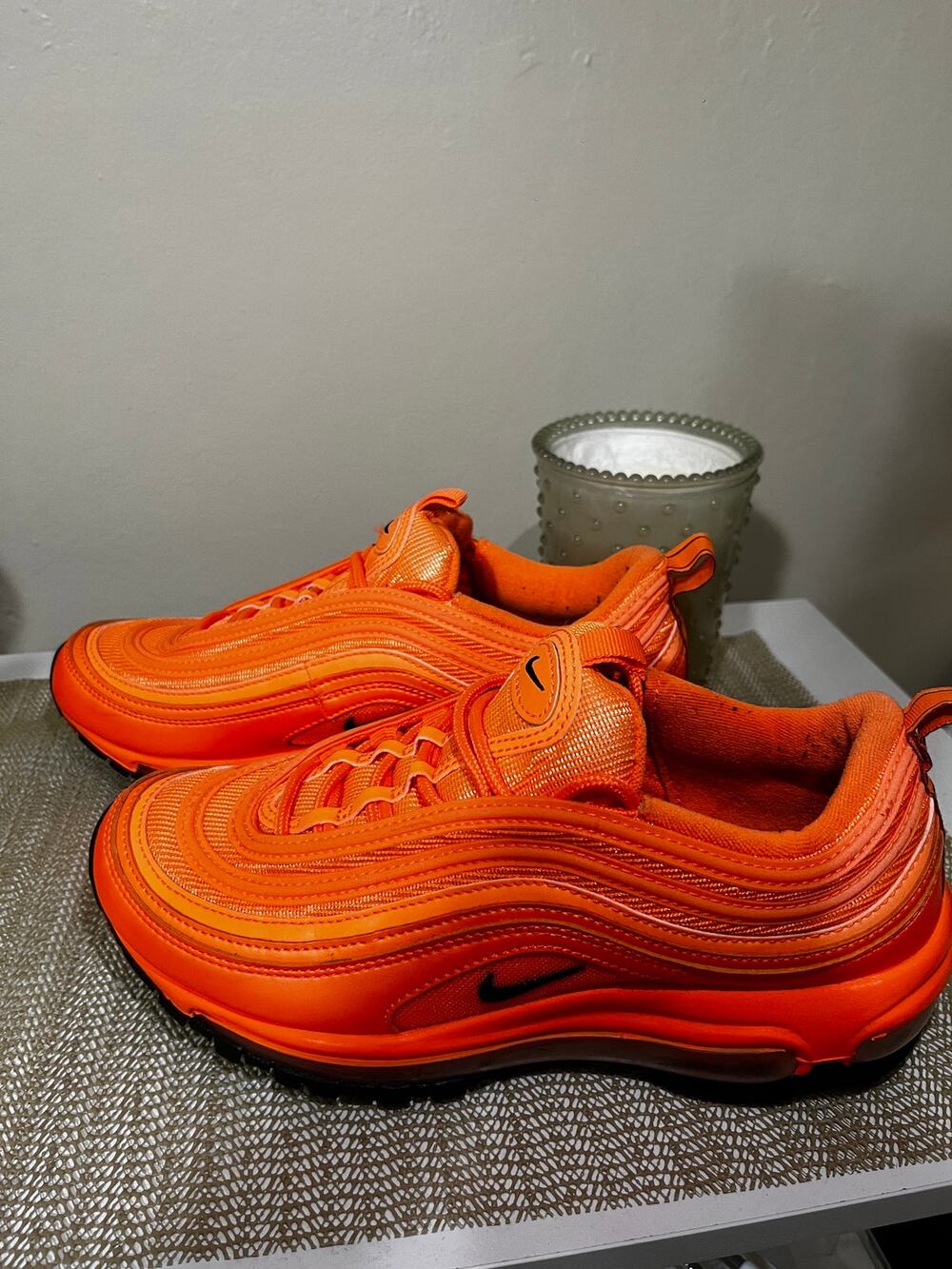 🍊Nike Air Max 97 Atomic Orange (Women's Size 8)